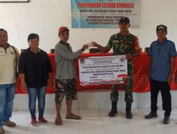 Koramil 1013-01, Gunung Timang Intens Dampingi Penyaluran BLT-DD di Wilayah Binaan