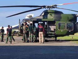 SIAP KEMBALIKAN KEAMANAN DAN KONDUKSIFITAS DENGAN BINTER, PASUKAN YONIF 756/WMS BERANGKAT KE KWIROK