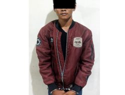 Seorang Pemuda Pecandu Narkoba (WZ) di Amankan Petugas Polsek Rasau Jaya Kuburaya