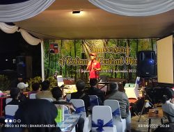 Saat Sambutan Di Acara Sentra Kuliner Malabar Camat Bogor tengah Di Duga Alergi Wartawan