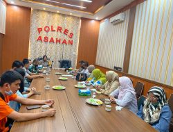 Personel Sat Samapta Polres Asahan Laksanakan Latihan Pengendalian Massa (Dalmas)