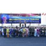 Ibu Asuh Taruna AAU Ny. Asiana Eko Dono Indarto Hadiri PengukuhanIbu Kehormatan Taruna Akademi TNI