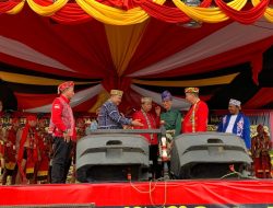 Pembukaan Pekan Gawai Dayak XIV di Hadiri Bupati Melawi H.Dadi