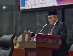 Edy Rahmayadi Sampaikan Jawabanatas Pemandangan Umum Fraksi