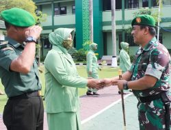 Dandim Bojonegoro pimpin Upacara Purna Tugas Anggota