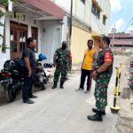 Serda Catur Komsos dengan Warga Selipkan Pesan Jaga Kamtibmas