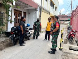 Serda Catur Komsos dengan Warga Selipkan Pesan Jaga Kamtibmas