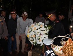 Kapolres Lampung Barat pimpin upacara pemakaman Aipda Ahmad karnain