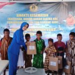 Peringati HUT TNI AL Secara Serentak Lanal Morotai Gelar Bhakti Kesehatan