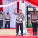 Melepas Pasukan Perdamaian PBB, Ini Pesan Kapolri,”Selalu Pedomani Tribrata dan Catur Prasetya