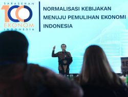 Presiden Jokowi Resmikan Pembukaan Sarasehan 100 Ekonom Indonesia