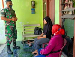 Dukung Program Pemerintah, Babinsa Kratonan Sosialisasi KB Di Wilayah Binaan