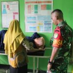 Kpt Arm Witono Monitoring Kegiatan KB Kes Terpadu di Jampangkulon