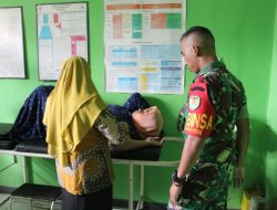 Kpt Arm Witono Monitoring Kegiatan KB Kes Terpadu di Jampangkulon