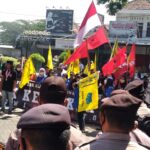 Aksi Unjuk Rasa Penolakan Kenaikan BBM di Jawa Timur Berjalan Aman dan Kondusif