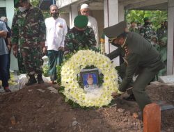 Dandim Boyolali Pimpin Upacara Pemakaman Militer
