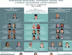 KONFERENSI INTERNASIONAL “Religious Freedom, Rule of Law, and Cross-cultural Religious Literacy”