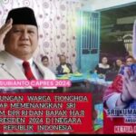 Warga Tionghoa Kisaran Dukung Sri Kumala sirait, se,mm.DPR RI Dan H.Prabowo Subianto Presiden RI 2024