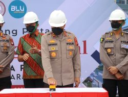 Resmikan Pemancangan Tiang Pertama Gedung Medik Sentral Rumkit Bhayangkara Oleh Kapolda Kalbar