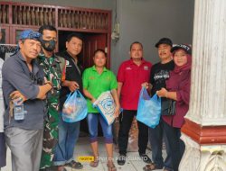 Bantuan BPNT Di Kawal Ketat Babinsa Koramil 01 Tambun