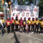 Peserta Padati Halaman KFC Ratulangi, Ikuti Senam Sehat BersamaSabun Zen