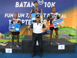 Komandan Lantamal IV Dan Walikota Batam Lepas Fun Run Dalam Rangka Semarakkan HUT Ke – 77 TNI AL