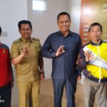 KADISPORA OKU SELATAN TEMUI PENGURUS FORSGI OKU SELATAN DALAM AUDENSI