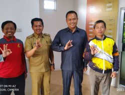 KADISPORA OKU SELATAN TEMUI PENGURUS FORSGI OKU SELATAN DALAM AUDENSI