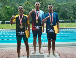 Hari Pertama AAU Juara I Lari 1500 M Dan Renang Estafet