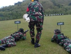 Prajurit Kodim 1402/Polman Asah Kemampuan Menembak