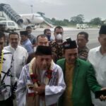 Ketua Forkolimat Bersama Pangdam dan Kapoldasu Sambut Habib Lutfi Bin Yahya