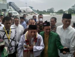 Ketua Forkolimat Bersama Pangdam dan Kapoldasu Sambut Habib Lutfi Bin Yahya