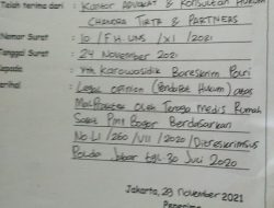 Diduga Sengaja Menghilangkan Barang Bukti Malpraktek Penyidik Polda Jabar Dilaporkan ke Mabes Polri