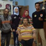 Mac LMPI Cicurug Ikut Membatu Menyalurkan Bantuan Baznas kab Sukabumi Berupa Kursi Roda