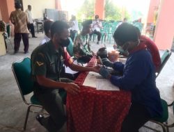 Donor Darah, Bukti Kepedulian Babinsa Terhadap Warga