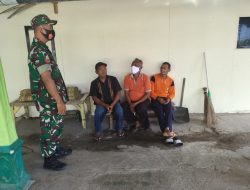 Babinsa Imbau Warga Hati Hati Dalam Bermedia Sosial