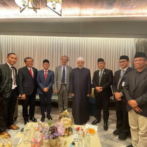 Ketum PBNU Gus Yahya dan Dubes Fadjroel Menghadiri Kongres Pemimpin Dunia dan Agama Tradisional di Kazakhstan