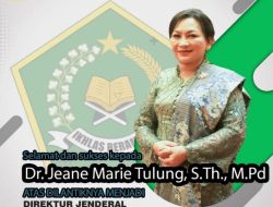 Dirjen Bimas Kristen baru Dilantik, Pewarna Indonesia : Akomodir Kepentingan Gereja dan Ormas Kristen.