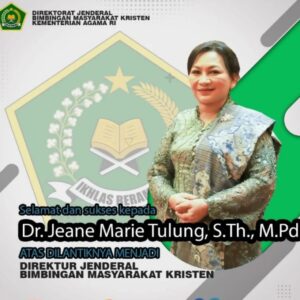 Dirjen Bimas Kristen baru Dilantik, Pewarna Indonesia : Akomodir Kepentingan Gereja dan Ormas Kristen.