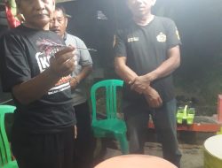 Ketua RT Bersama Masyarakat Karunrung Raya Mengamankan Barang Bukti Busur Panah Milik Segerombolan Geng Motor