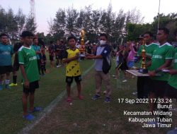 Polsek Widang Maksimalkan Pengamanan Final Sepakbola Dalam Rangka Memperingati HUT RI
