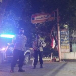 Malam Akhir Pekan, Polsek Jati Polres Blora Intensif Patroli Malam