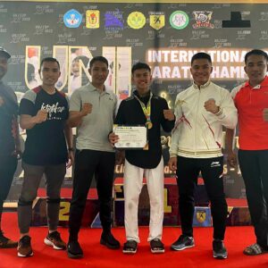 Karateka Kodam III/Slw Raih Medali Emas Perebutan Piala Universitas Nasional Jakarta Cup International Open Karate Championship