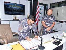 Jelang Pergantian Jabatan Kepala Staf Koarmada III Bacakan Memorandum