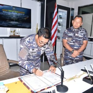 Jelang Pergantian Jabatan Kepala Staf Koarmada III Bacakan Memorandum