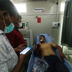 Terjadi Penembakkan Oleh Orang Tidak Dikenal, Polsek Balaraja Polresta Tangerang Lakukan Olah TKP