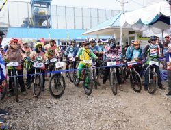 Kasrem 091/ASN Lepas Ratusan Pecinta Sepeda, Gowes Advanture Desa Bakungan