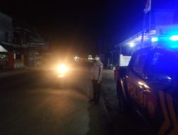 POLSEK PALANG LAKUKAN PATROLI BLUE LIGHT DI SETIAP MALAM HARI, ANTISIPASI KEJAHATAN JALANAN
