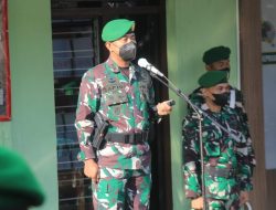 Bacakan Amanat Pangdam V/Brawijaya, Dandim 0808/Blitar Pimpin Upacara Bendera 17 An