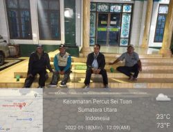 Antisipasi TawuranPolsek Percut Sei Tuan Bersama Muspika & Tokoh Masyarakat Berpatroli